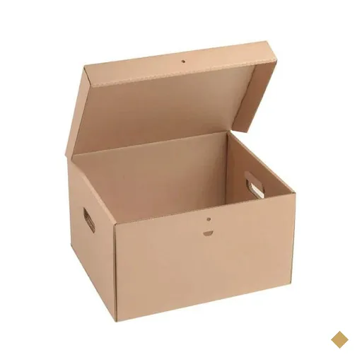 Caixa papelão multiuso C41,3xL35,2xA25,1 tampa int. Westrock CX 1 UN