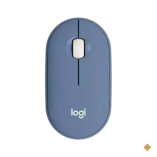 Mouse Logitech Pebble M350 Wireless/Bluetooth Azul