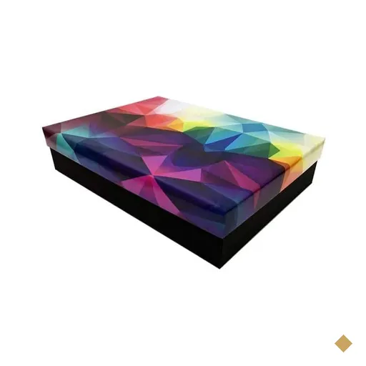 Caixa para presente M, Geometrica, Kawagraf - CX 1 UN