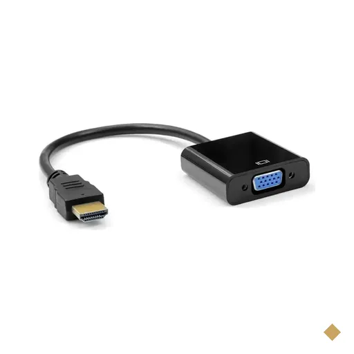 Cabo Adaptador Conversor HDMI (M) x VGA (F) 10cm - PlusCable