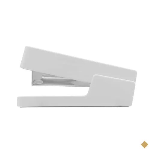 Grampeador 24/6 e 26/6 para até 20 Folhas, com Base Antiderrapante Branco…