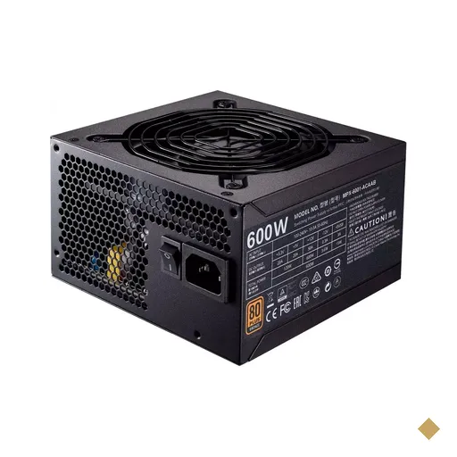 Fonte Cooler Master 600W MWE Bronze Series ATX12V v2.31 MPX-6001-ACAAB 80 PLUS…
