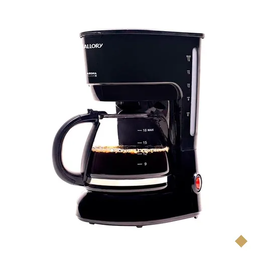 Cafeteira elétrica Aroma Plus 18x, 127V, Capacidade 750 ml, B92000691, Mallory…