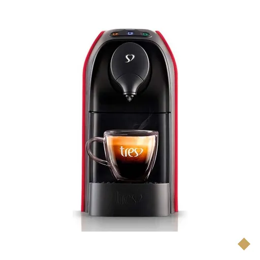 Cafeteira Espresso e Multibebidas Tres Passione 110v Vermelha, Tres Corações…