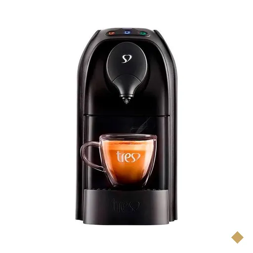 Cafeteira Espresso e Multibebidas Tres Passione 220v Preta, Três Corações -…