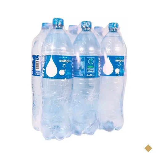 Água Mineral sem gás, 1,5L, Pack com 6 unidades, Crystal FD 6 UN