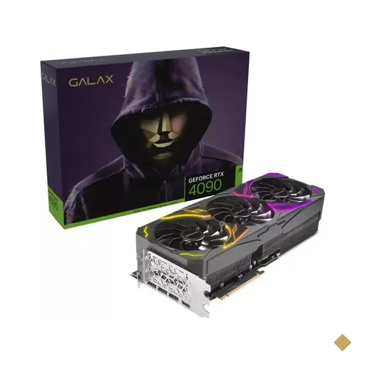 Placa de Vídeo Galax GeForce RTX 4090 ST (1-Click OC) 24GB GDDR6X 384-bit…