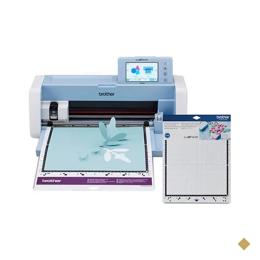 Máquina para recorte com Scanner ScanNCut SDX225 110v + Esteira adesiva de…
