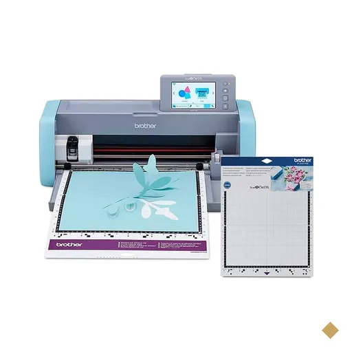 Máquina para recorte com Scanner ScanNCut SDX125 220v + Esteira adesiva de…