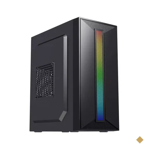Gabinete Bluecase Gamer BG-041 RGB Mid Tower Preto