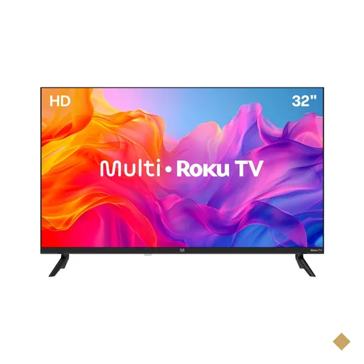 Smart TV Multi Roku 32" com imagem HD 3 HDMI 2 USB - TL052MOUT [Reembalado]