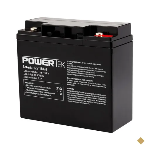 Bateria 12v 18ah Powertek  - EN017OUT [Reembalado]