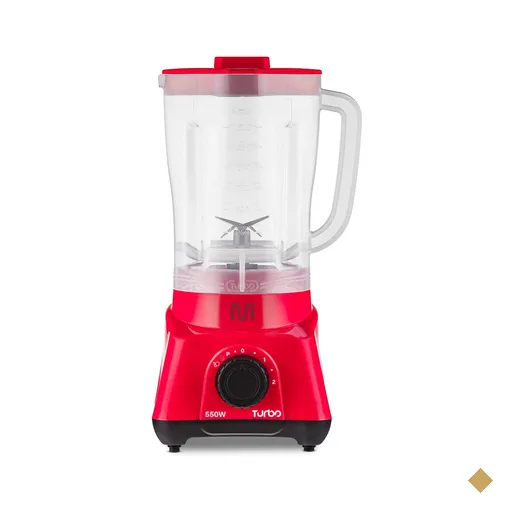 Liquidificador Turbo Vermelho 550w-220v Multi Home - LQ554OUT [Reembalado]