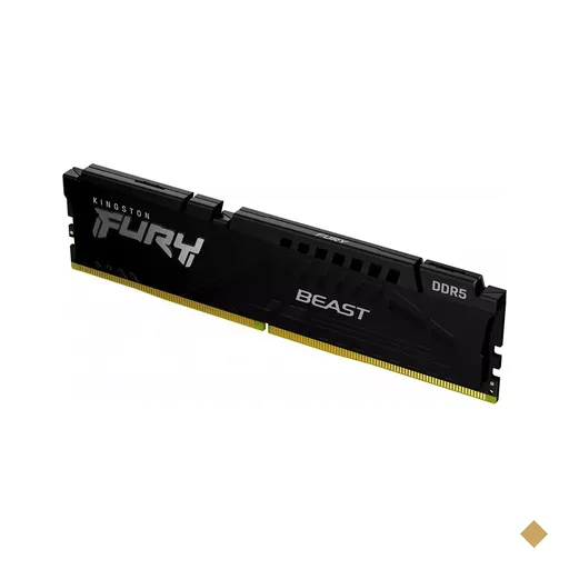 Memória Kingston Fury Beast Black 32GB DDR5 4800MHz PC5-38400
