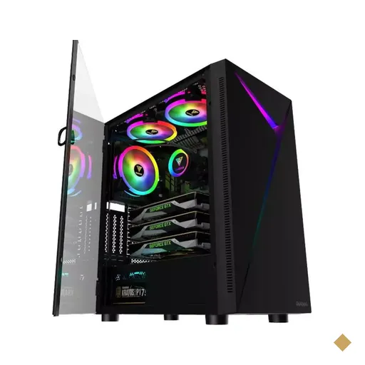Gabinete Gamer Gamdias Argus E4 Elite RGB, Lateral em Vidro Temperado, Mid…