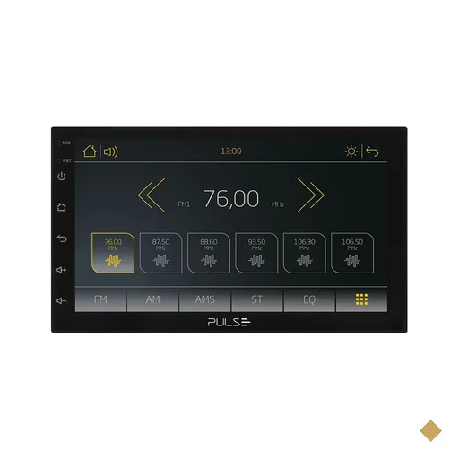 Multimedia Receiver Bluetooth Tela Touch Screen 7" Espelhamento de Tela Android…