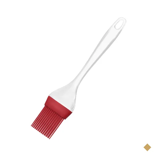 Pincel De Silicone Cabo Acrílico Vermelho Up Home - UD054OUT [Reembalado]