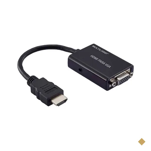 Conversor Hdmi M X Vga F C/ Saida Audio Multilaser - WI293OUT [Reembalado]