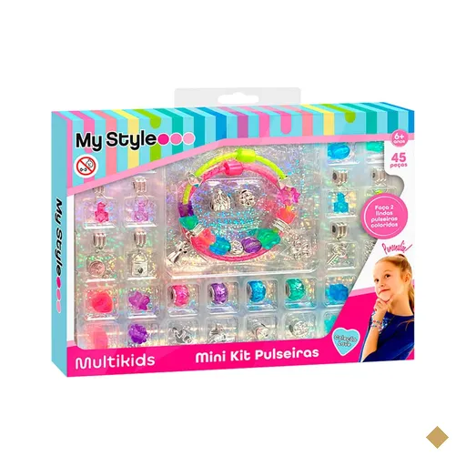 Mini Kit de Pulseiras My Style Coleção Love Multikids - BR2128OUT [Reembalado]