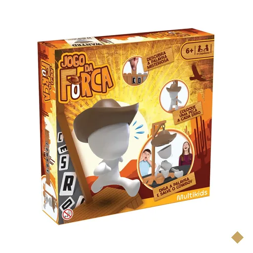 Jogo da Forca Magnético C/ Boneco Interativo Multikids - BR2334