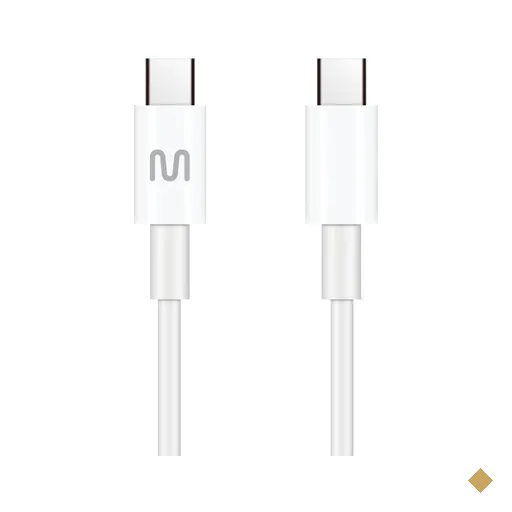 Cabo USB C - USB C 1.2M Branco - WI453