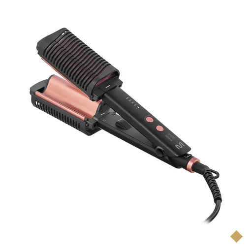 Prancha Modeladora Efeito Sereia 2 em 1 Bivolt -  EB130
