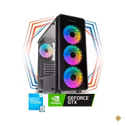 PC Gamer Blaze III Light Intel Edition (Intel Core i3-13100F Quad-Core, 8GB…