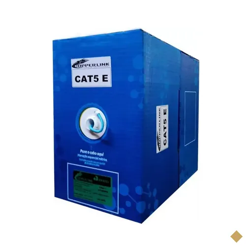 Bobina Cabo CAT5E 4 Pares 305m Azul - Cooperlan