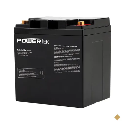 Bateria Powertek 12v 28ah - EN019OUT [Reembalado]