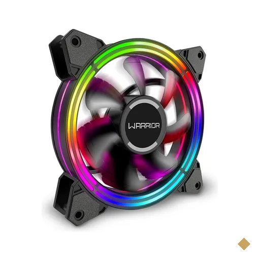 Kit 3 Coolers Cedric 120mm RGB com Controle Warrior - GA184OUT [Reembalado]