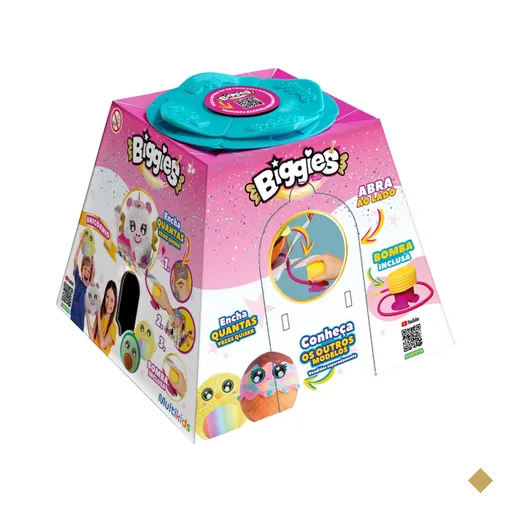 Unicórnio de Pelúcia Infantil 22cm Inflar para Revelar Multikids - BR2203OUT…