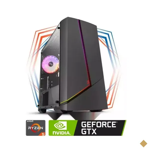 PC Gamer Genisys VI Lite - AMD Edition (AMD Ryzen 5 5600X 6-Core, 8GB…