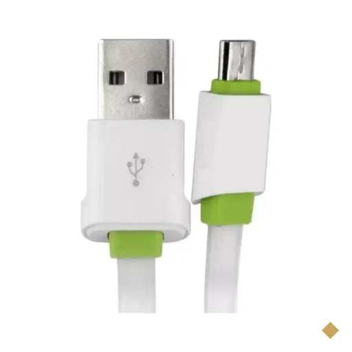 Cabo Conversor USB 3.1 Tipo-C (M) x USB 3.0 Tipo-A (M) 3m Branco Flat - MD9