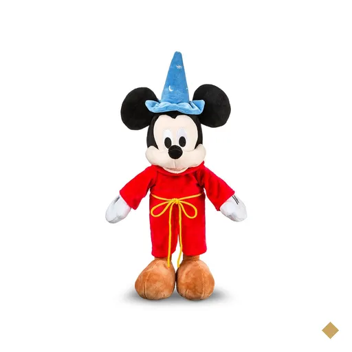 Pelúcia com Mecanismo Disney Mickey Fantasia 40cm Luz e Som Multikids -…