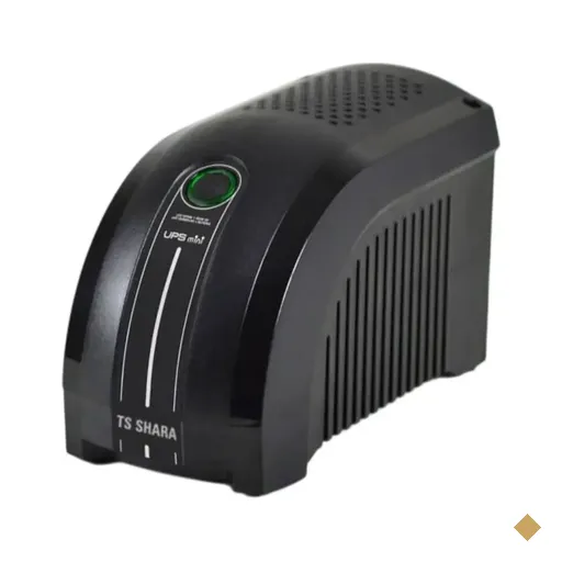 Nobreak TS Shara UPS Mini 600VA/390W, Semissenoidal, 1x5Ah, 6 Tomadas, Monovolt…