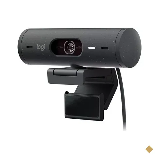 Webcam Logitech Brio 500 1080p Grafite USB-C