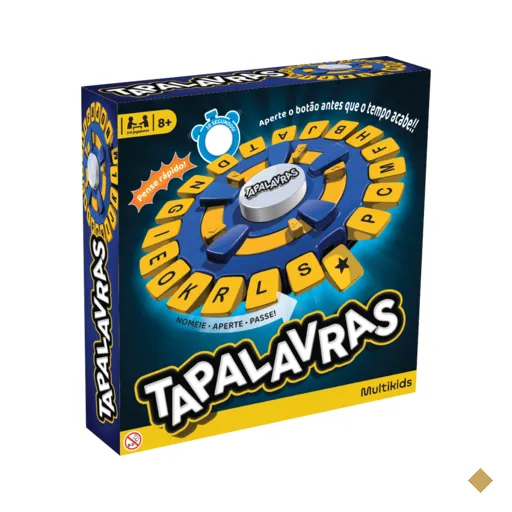 Jogo de Tabuleiro Tapalavras Multikids - BR1969
