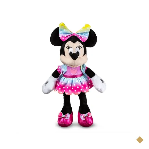 Minnie de Pelúcia Com Mecanismo Com Luz e Som 40cm Multikids - BR2196