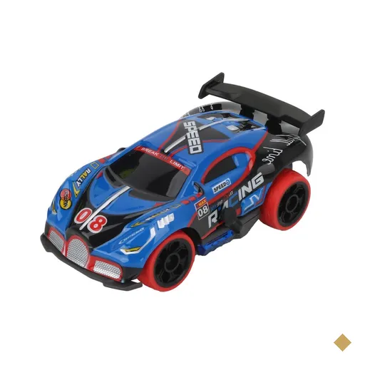 Carro de Corrida Turbo de Controle Remoto Com Luz Led - BR2290