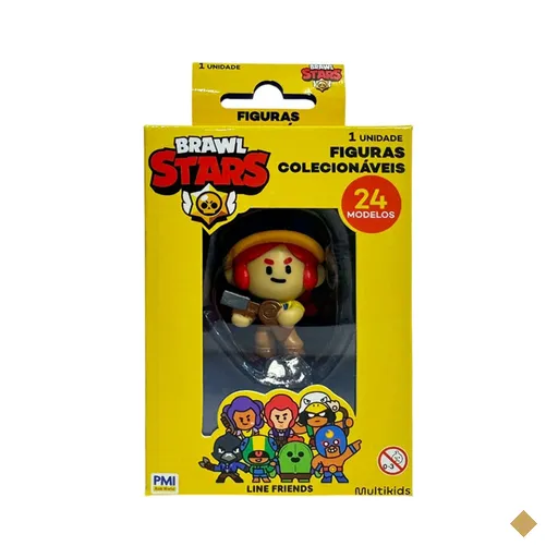 Boneco do Brawl Stars Figuras Colecionáveis Sortidas Mutikids - BR2364