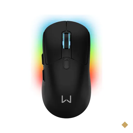 Mouse Magnus (Wireless) com Base Preto Warrior - MO421