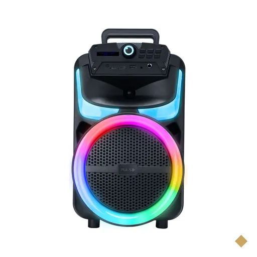 Caixa de Som Pulse Burst 250W RMS 8POL BT/AUX/USB/FM - SP402EC