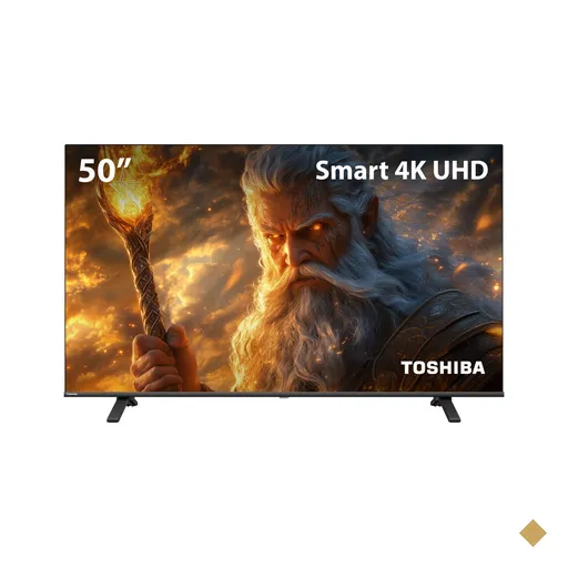 Smart TV DLED 50" 4K Toshiba VIDAA 3HDMI 2USB Wi-Fi