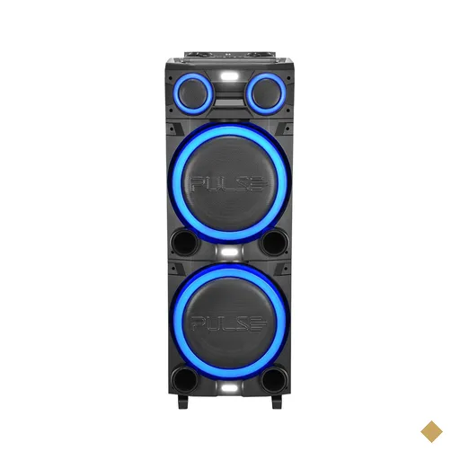 Caixa de Som Torre Double 12 Pol, 2700W Bluetooth Pulse - SP516
