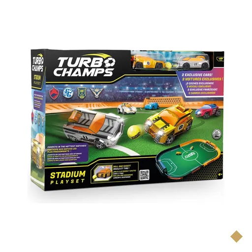 Turbo Champs Estadio De Futebol Playset - BR2468OUT [Reembalado]