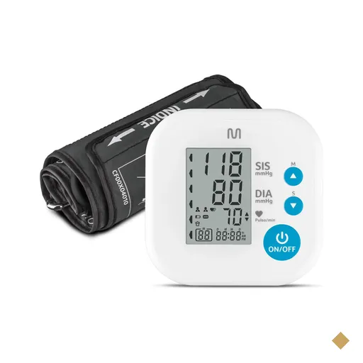 Aparelho Medidor de Pressão Arterial Digital de Braço Multi Saúde - HC473E