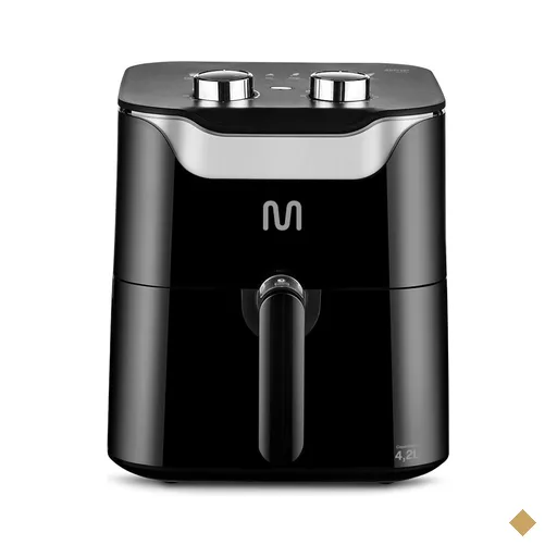 Air Fryer Multi com Cesto Quadrado 4.2L Preta 127v 1500w - GO231OUT [Reembalado]