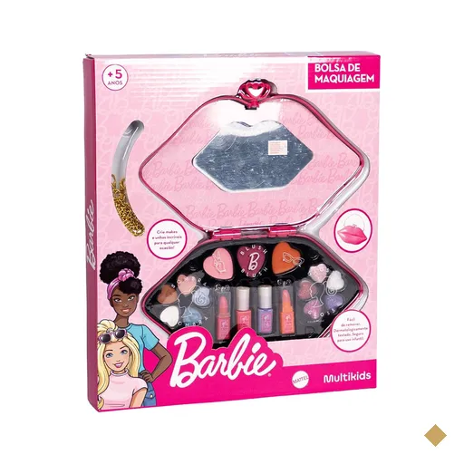 Bolsa De Maquiagem Barbie Multikids - BR2421