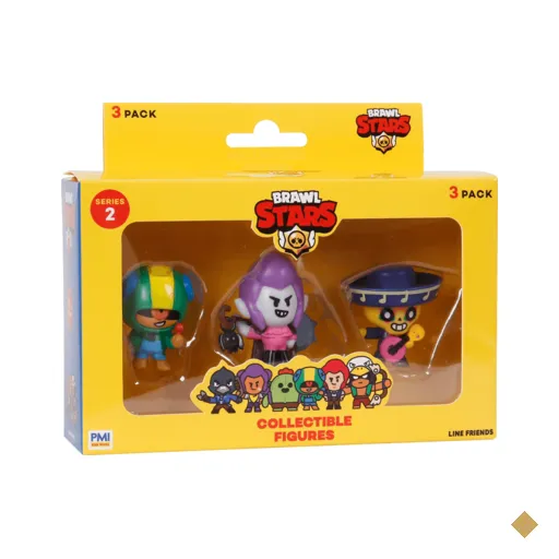 Bonecos Brawl Stars S3 Pack Sortido Multikids - BR2366OUT [Reembalado]