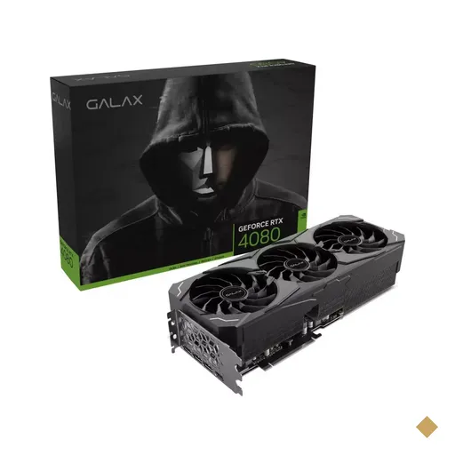 Placa de Vídeo GALAX GeForce RTX 4080 ST (1-Click OC) 16GB GDDR6X 256-bit…